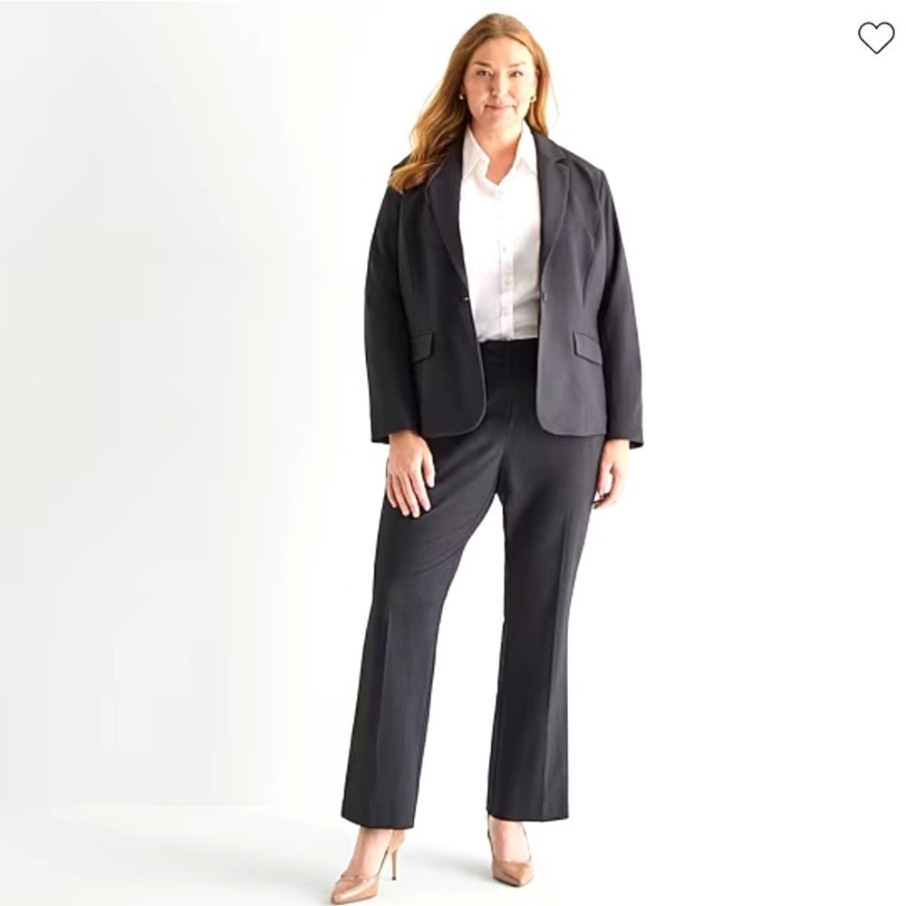 Liz Claiborne Black Blazer; Career Woman Plus Size 18W NWT